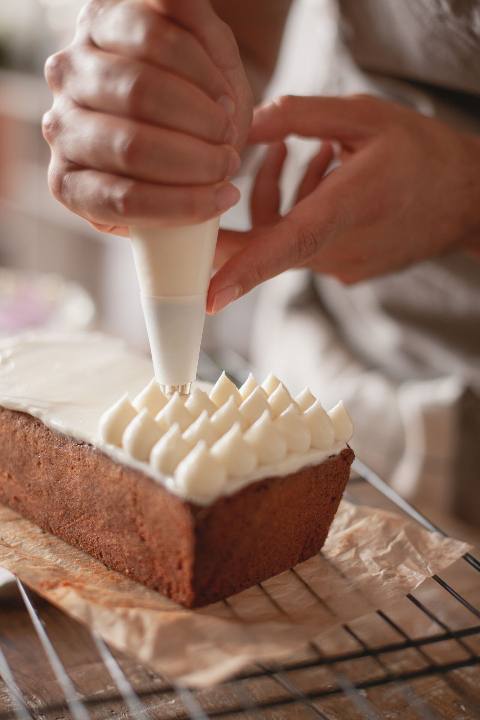 Cake decorating and piping